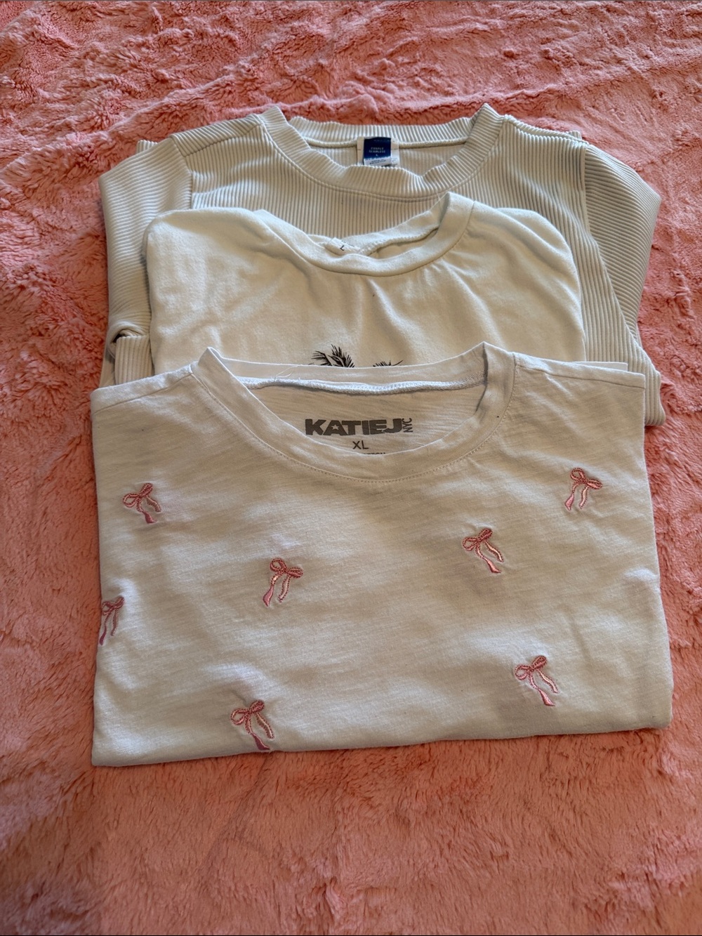 Lot of three girls tops L/XL